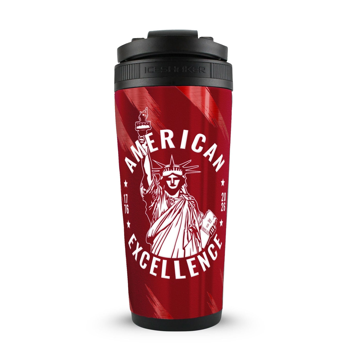 Ice Shaker Allegiance Series 26oz Shaker Bottle - American Excellence