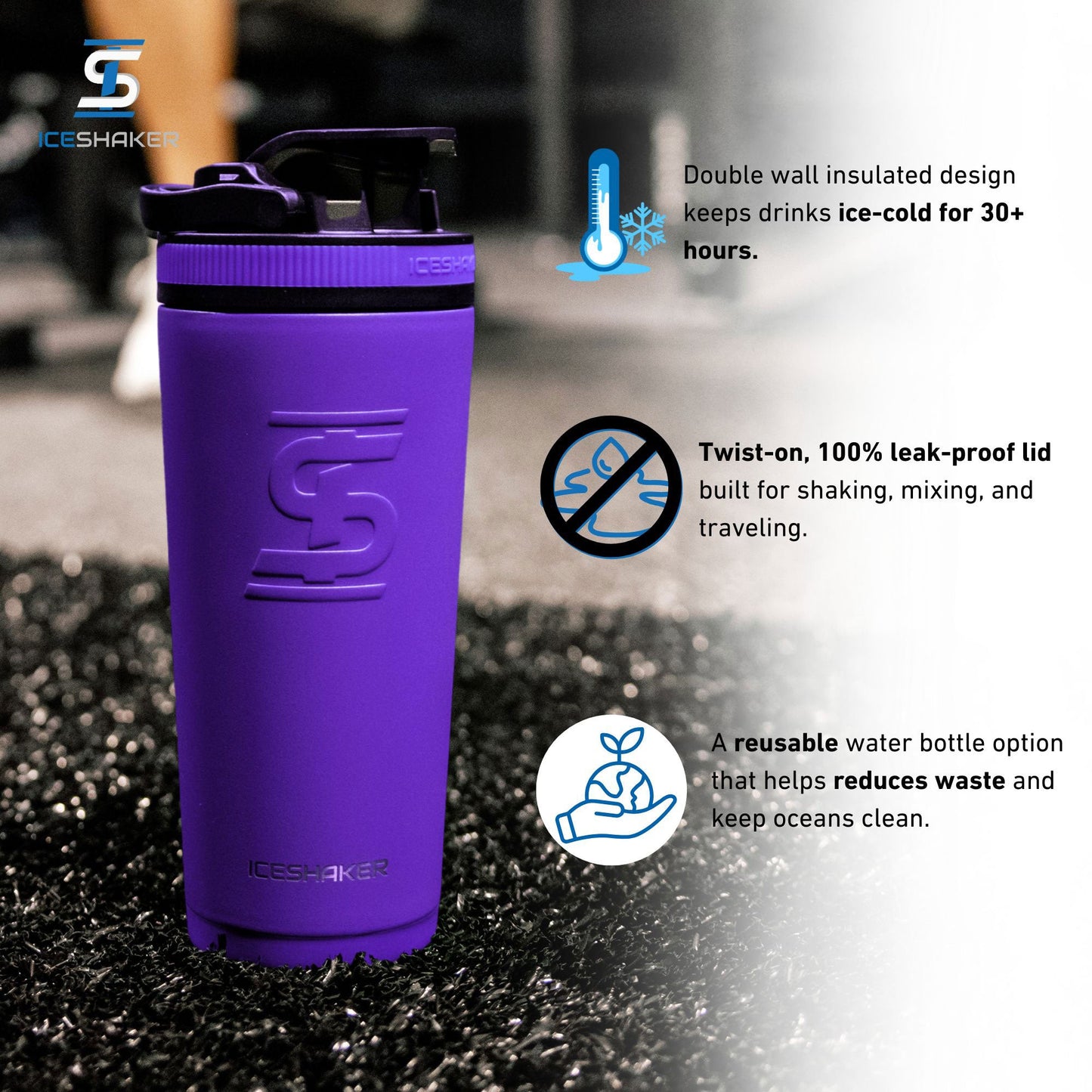 Custom Sioux Falls Fit Body Forever 26oz Ice Shakers