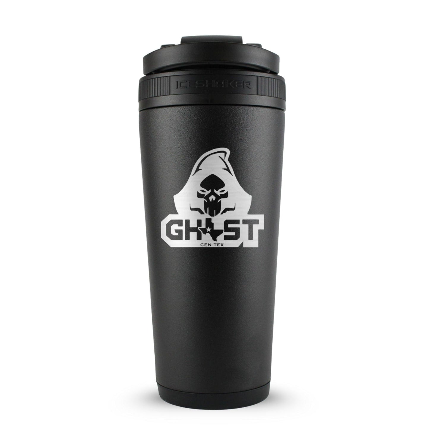 Custom Cen-Tex Ghost Baseball 26oz Ice Shaker