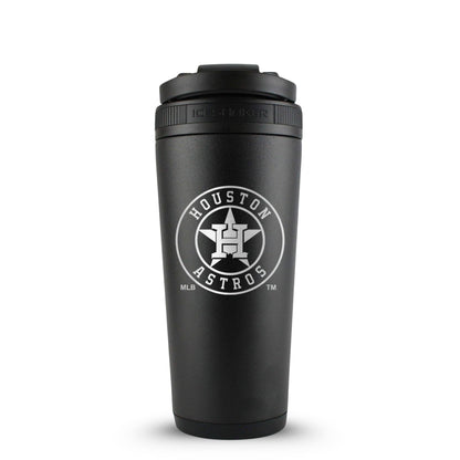 Officially Licensed Houston Astros 26oz Ice Shaker - Black