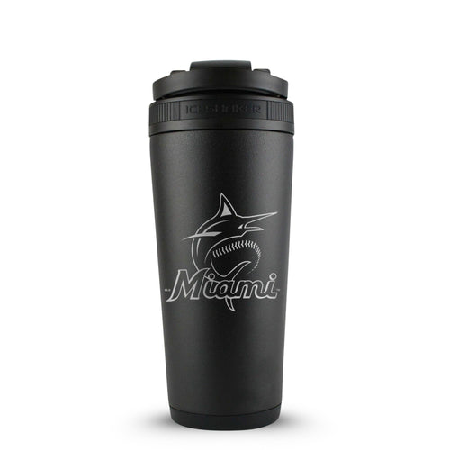 Officially Licensed Miami Marlins 26oz Ice Shaker