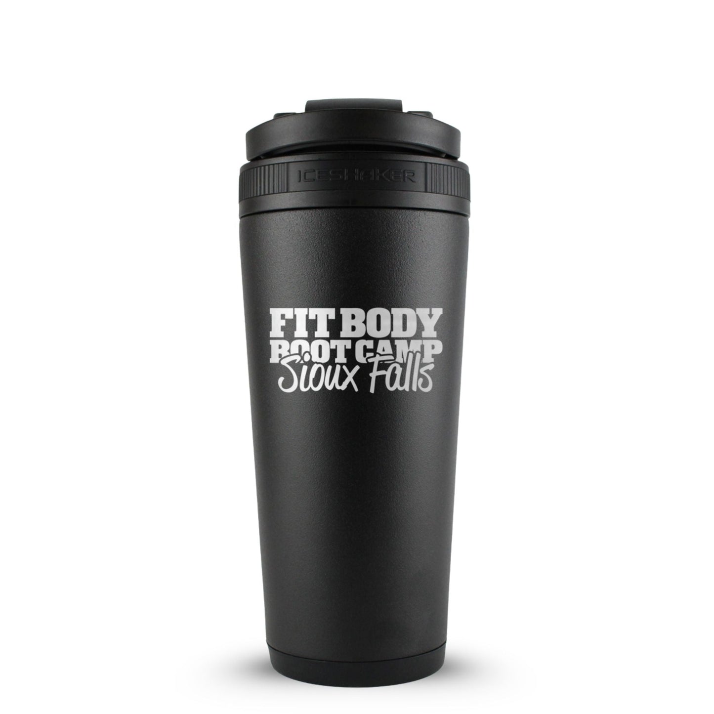 Custom Sioux Falls Fit Body Boot Camp 26oz Ice Shakers
