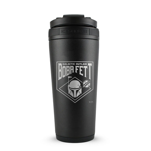 Star Wars Boba Fett Galactic Outlaw 26oz Ice Shaker - Black