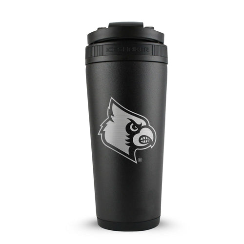 Officially Licensed University of Louisville 26oz Ice Shaker - Black
