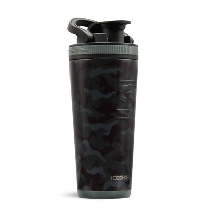 Ice Shaker 4D Series 26oz Shaker Bottle - Black Camo