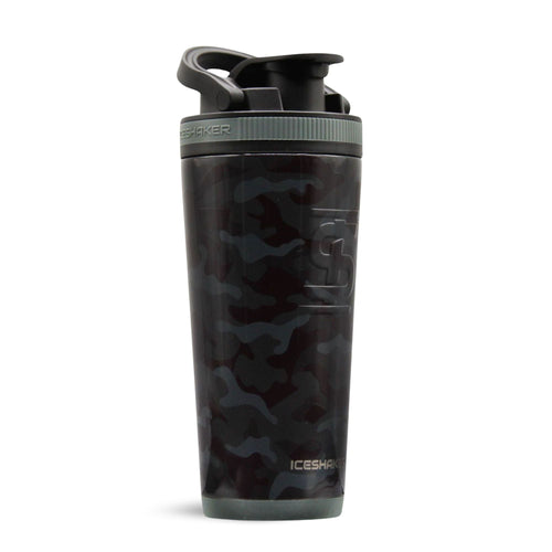 Ice Shaker 4D Series 26oz Shaker Bottle - Black Camo