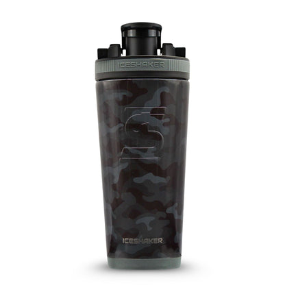 Custom MagDump TV Helicopter 26oz Ice Shaker - Black Camo
