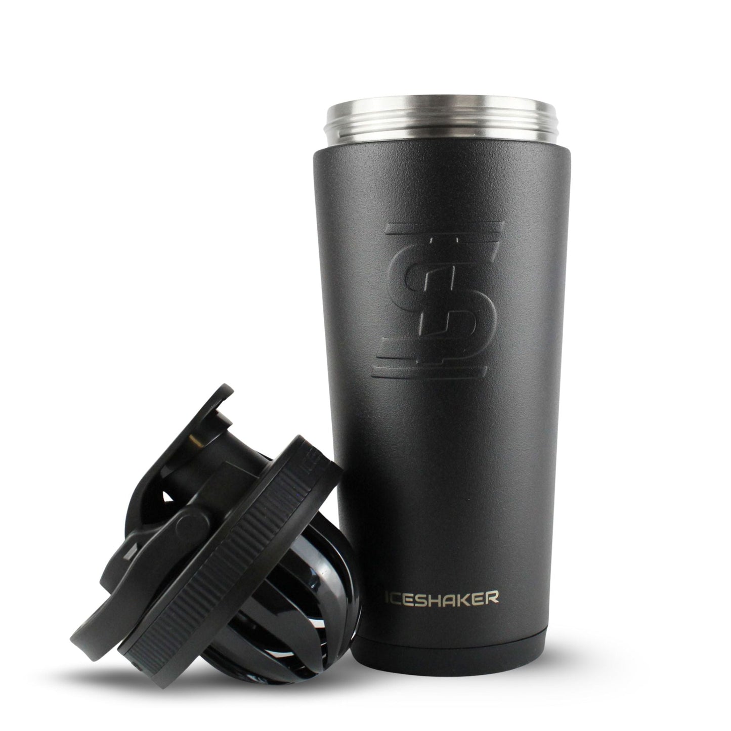 Ice Shaker Matte Series 26oz Shaker Bottle - Black