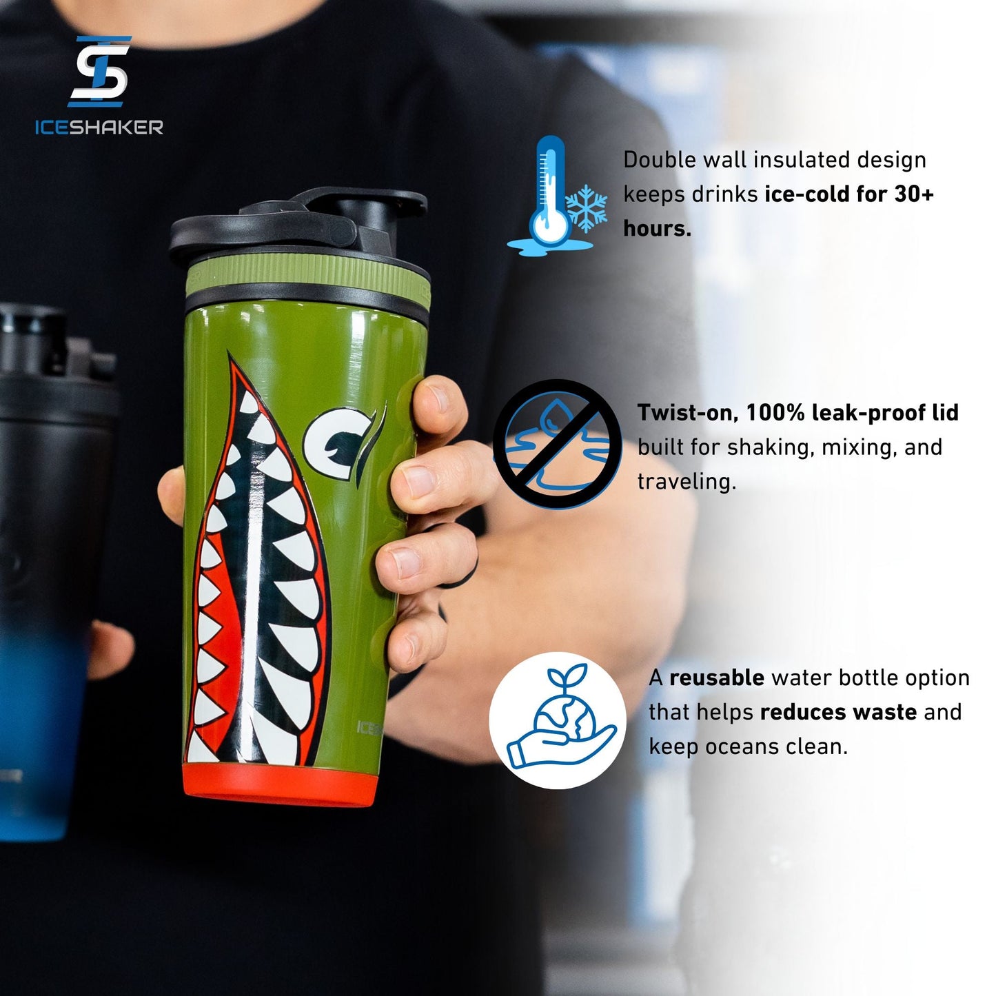 26oz Ice Shaker - Bomber