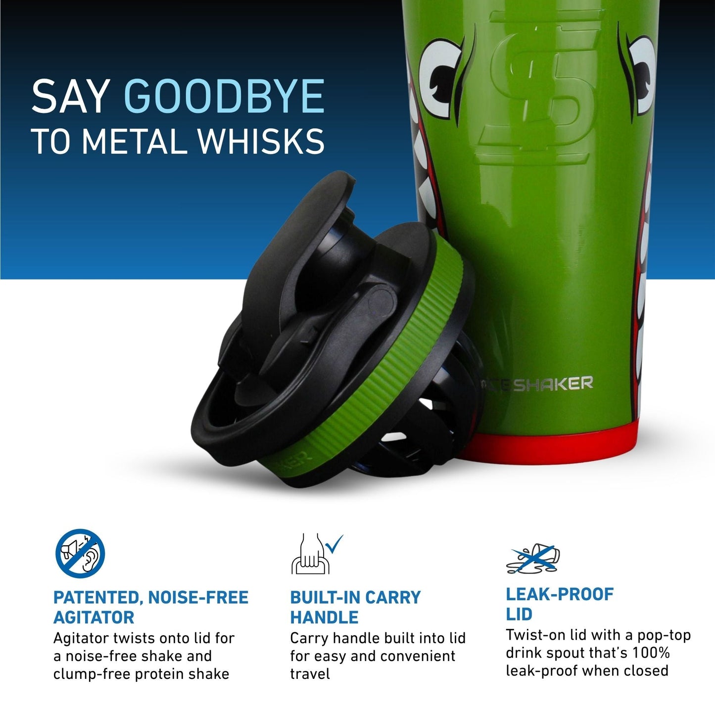 Ice Shaker Allegiance Series 26oz Shaker Bottles