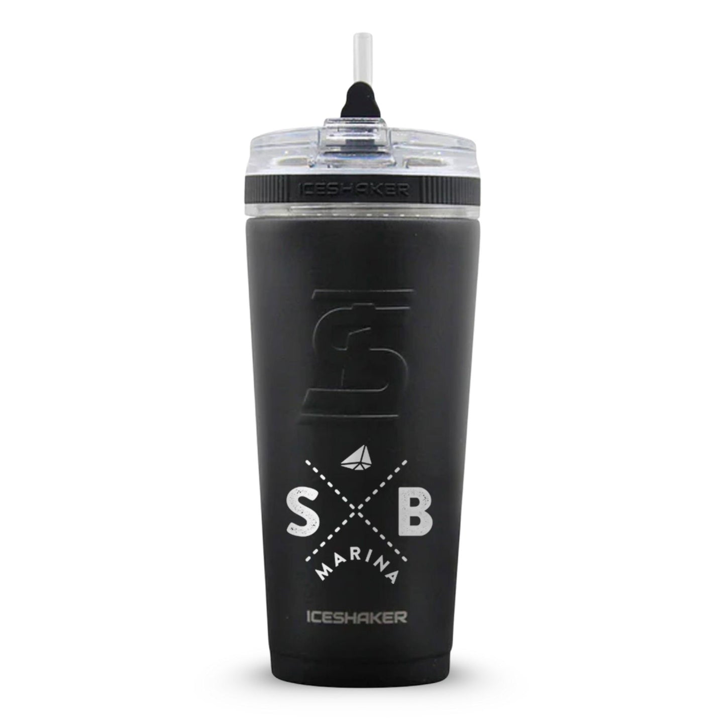 Sapphire Bay Marina Custom 26oz Flex Bottles