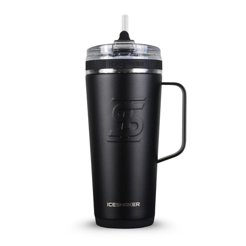 CUSTOM 26oz Flex Bottle with Handle - Black