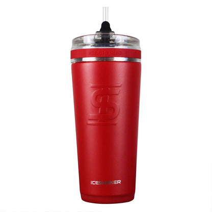 8x8 Custom 26oz Flex Bottle - Red