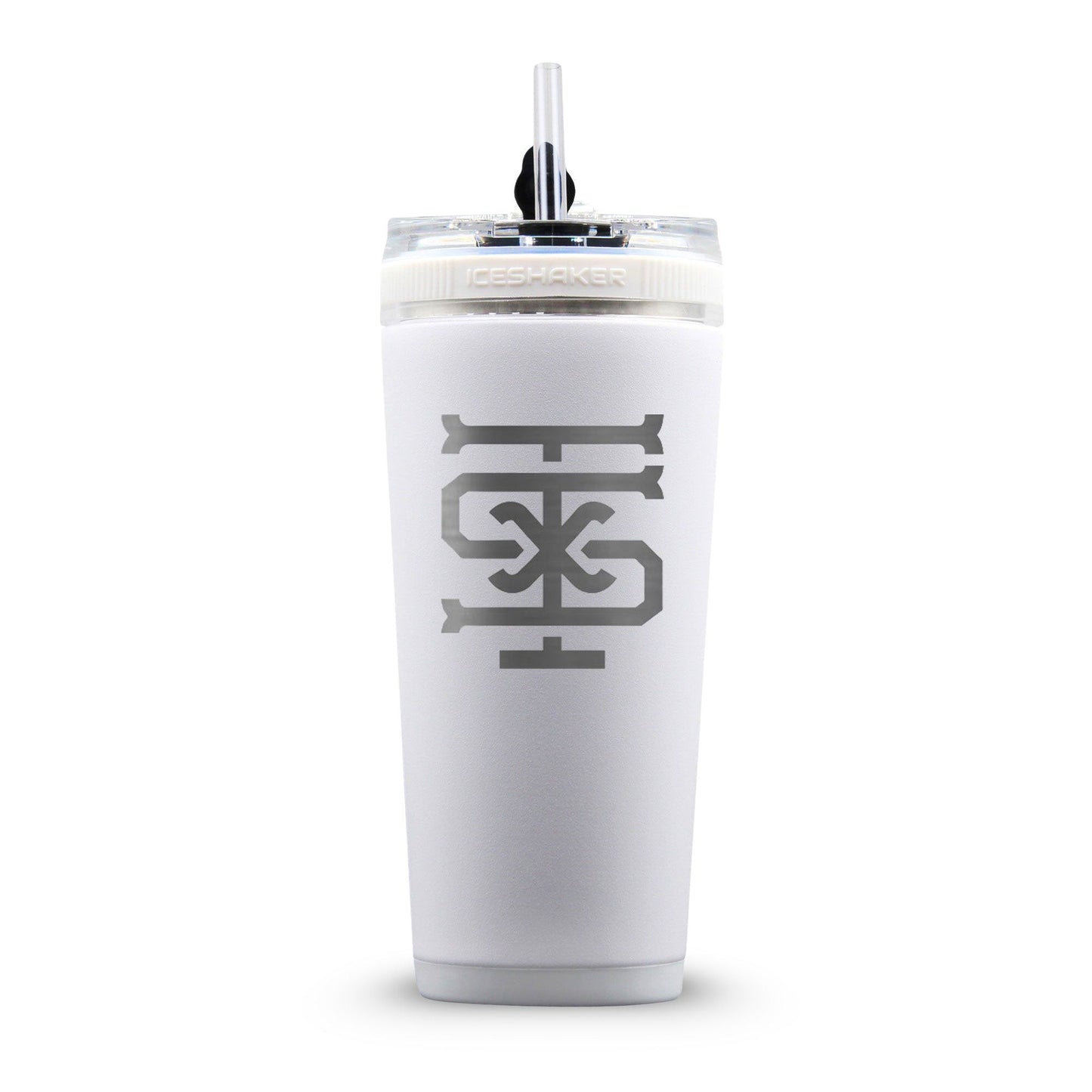 CUSTOM Texas Sandlot 26oz Flex Bottle - White