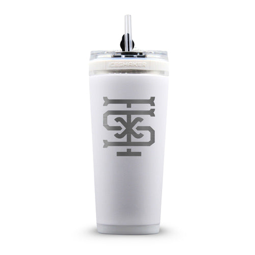 CUSTOM Texas Sandlot 26oz Flex Bottle - White