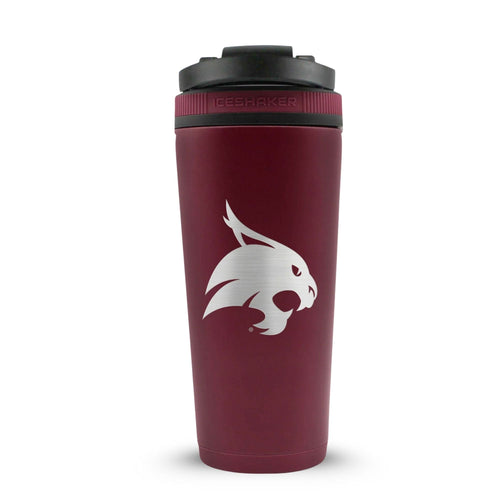 Officially Licensed Texas State University 26oz Ice Shaker - Maroon
