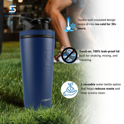 Officially Licensed Texas Rangers 26oz Ice Shaker