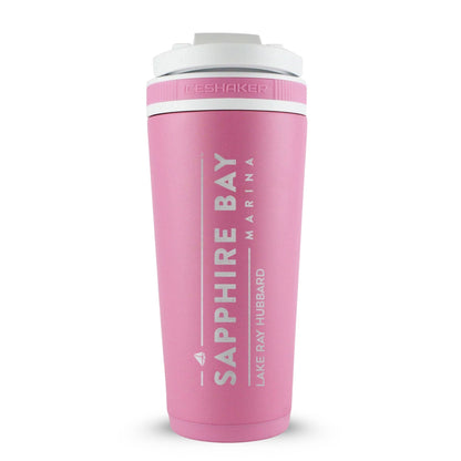Sapphire Bay Marina Custom 26oz Ice Shakers