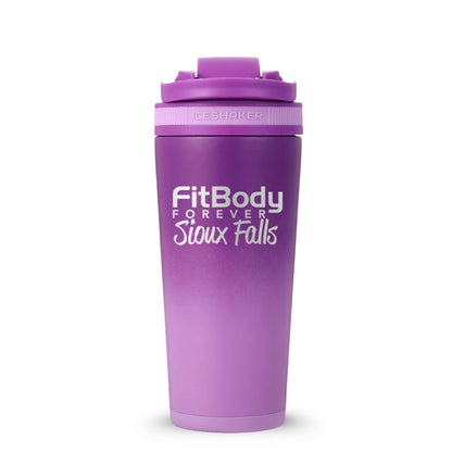 Custom Sioux Falls Fit Body Forever 26oz Ice Shakers