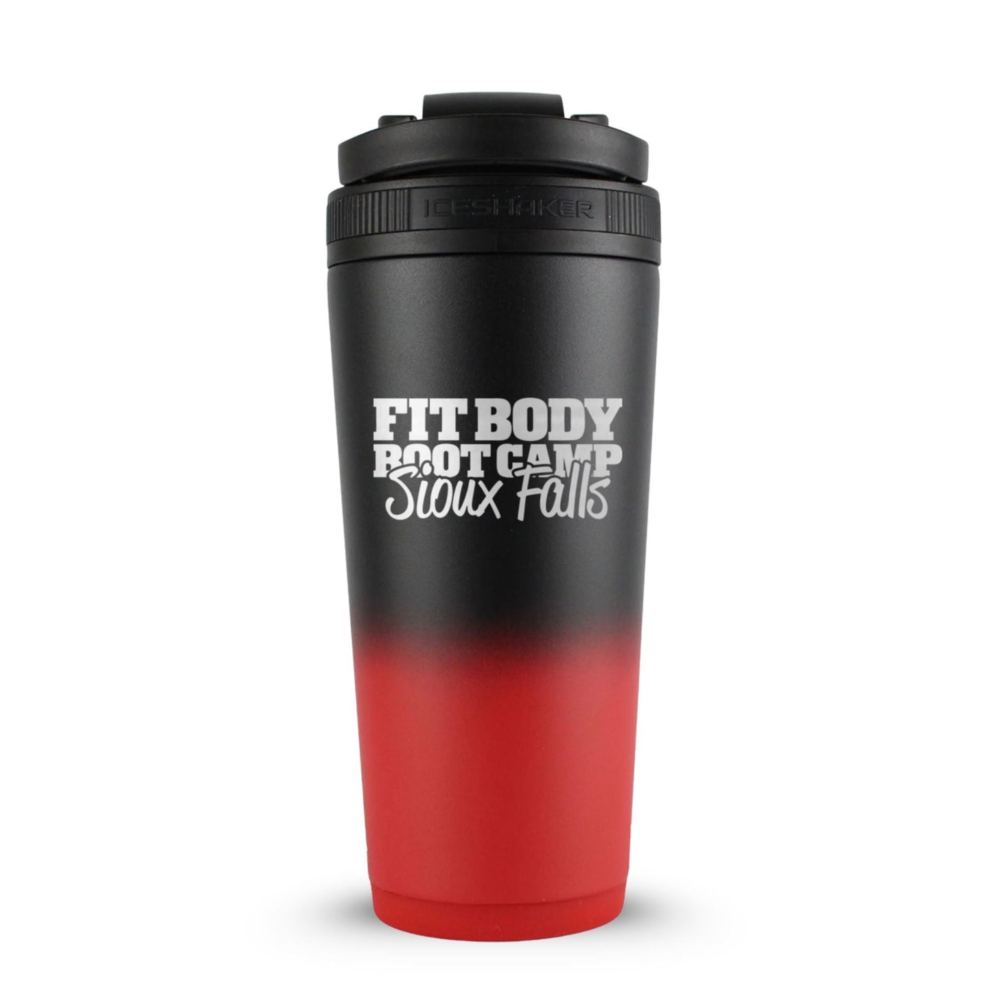 Custom Sioux Falls Fit Body Boot Camp 26oz Ice Shakers