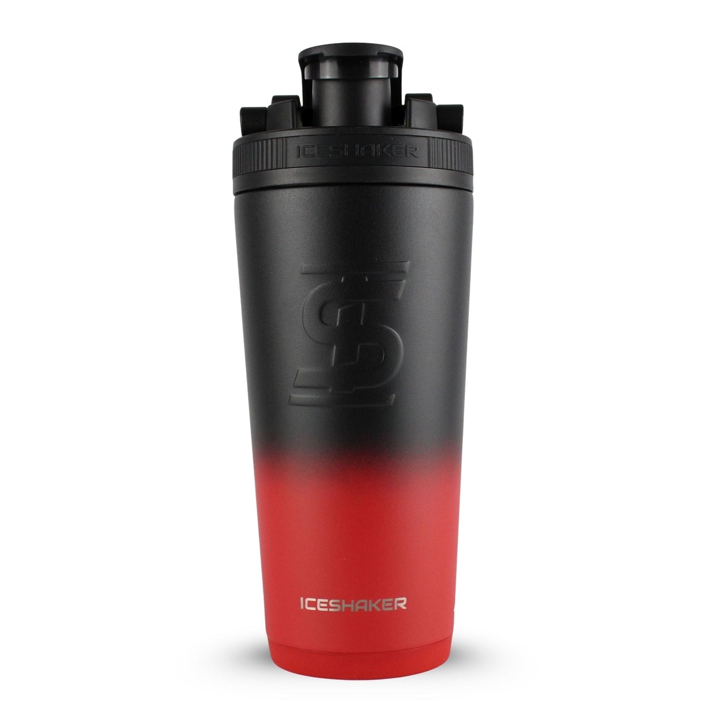 CUSTOM 26oz Ice Shaker - Red Black Ombre