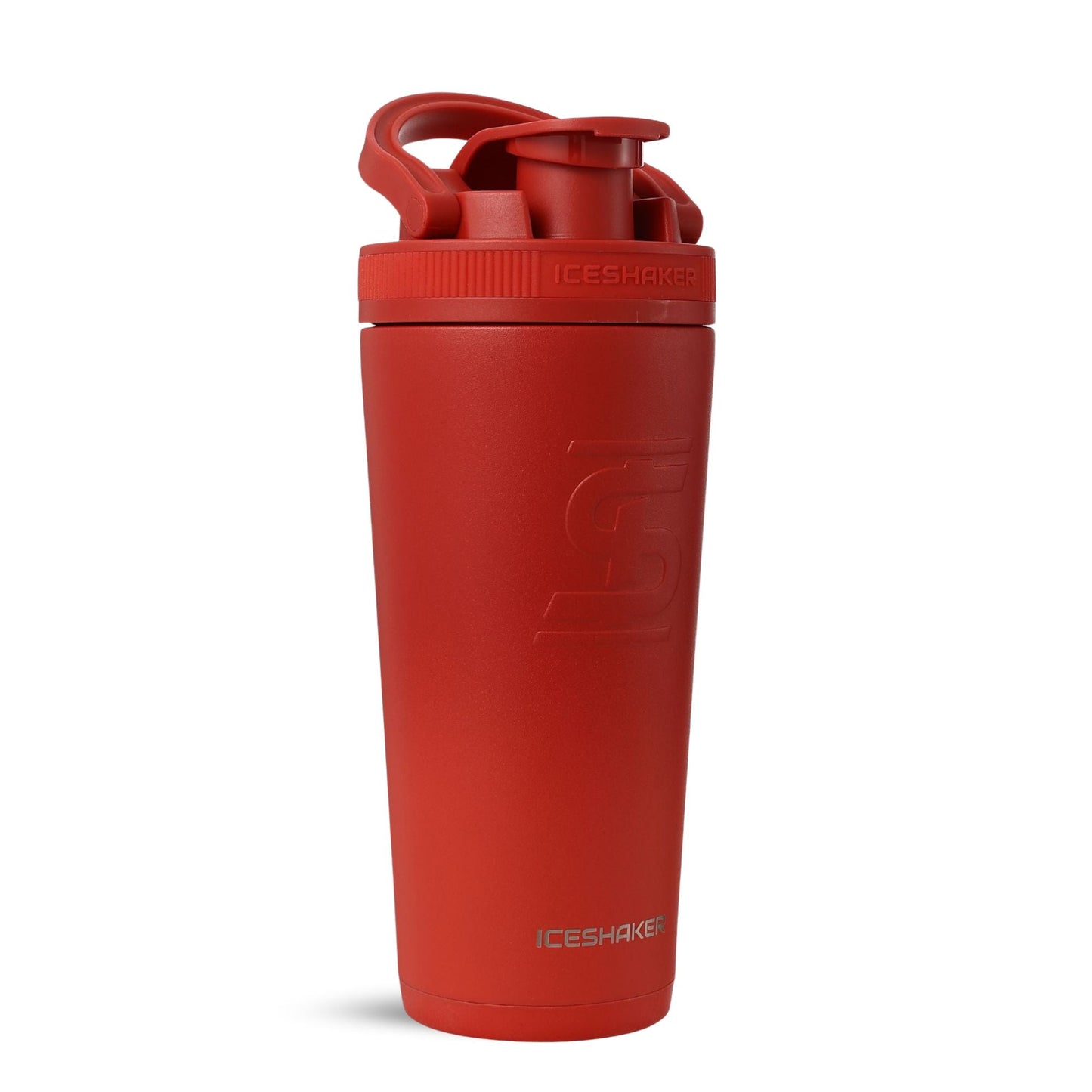 CUSTOM Sports Logo 26oz Ice Shaker - Color Rush Red