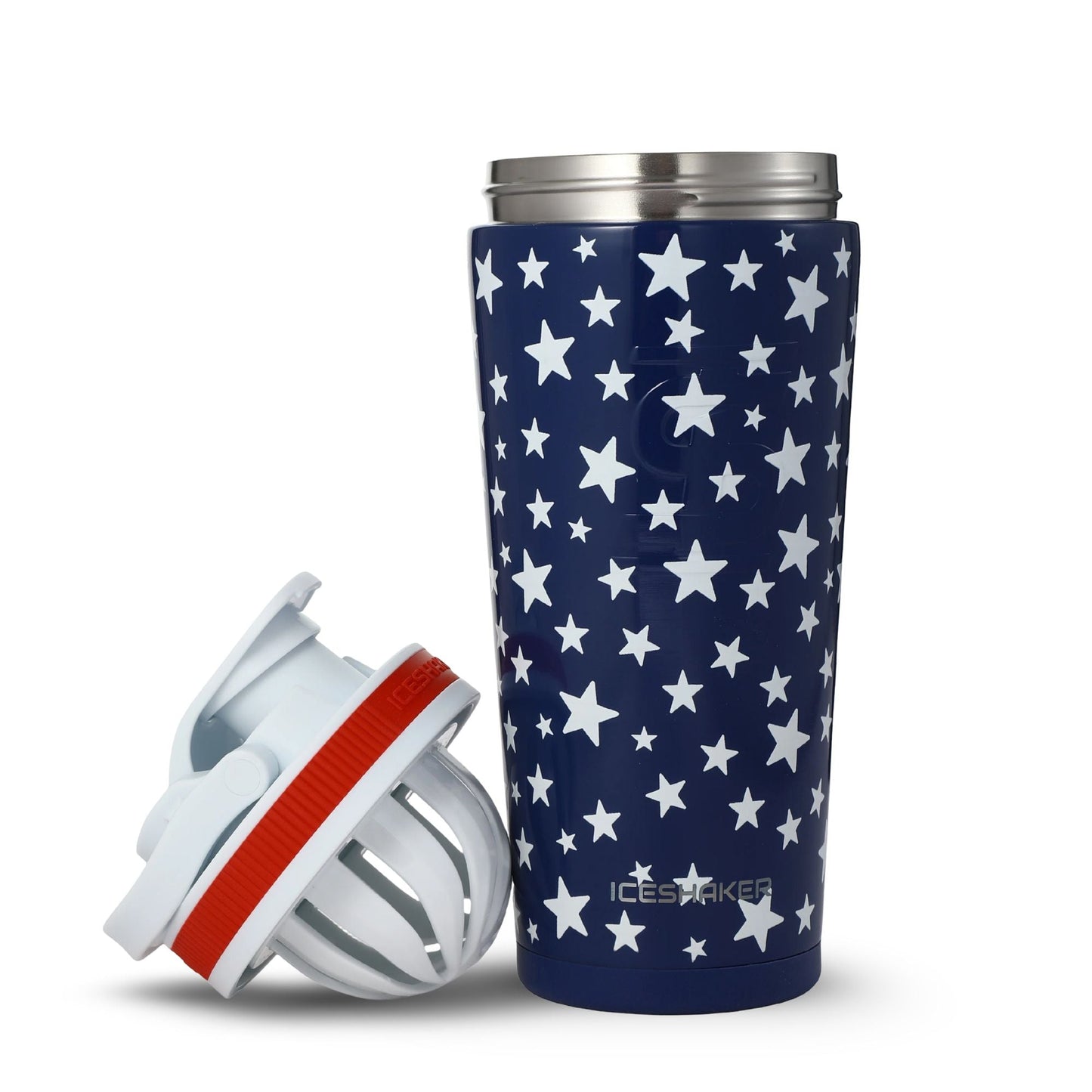 Ice Shaker Allegiance Series 26oz Shaker Bottle - Star Spangled