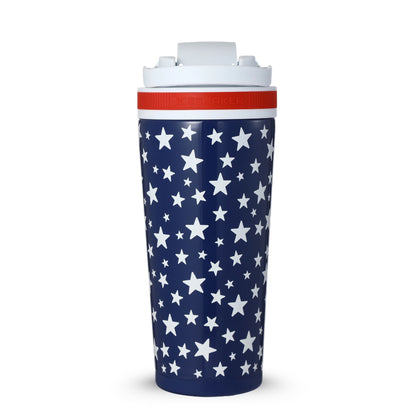 Ice Shaker Allegiance Series 26oz Shaker Bottle - Star Spangled