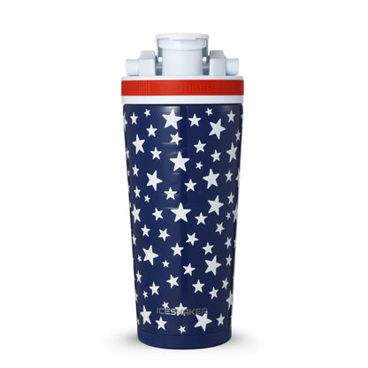 Ice Shaker Allegiance Series 26oz Shaker Bottle - Star Spangled