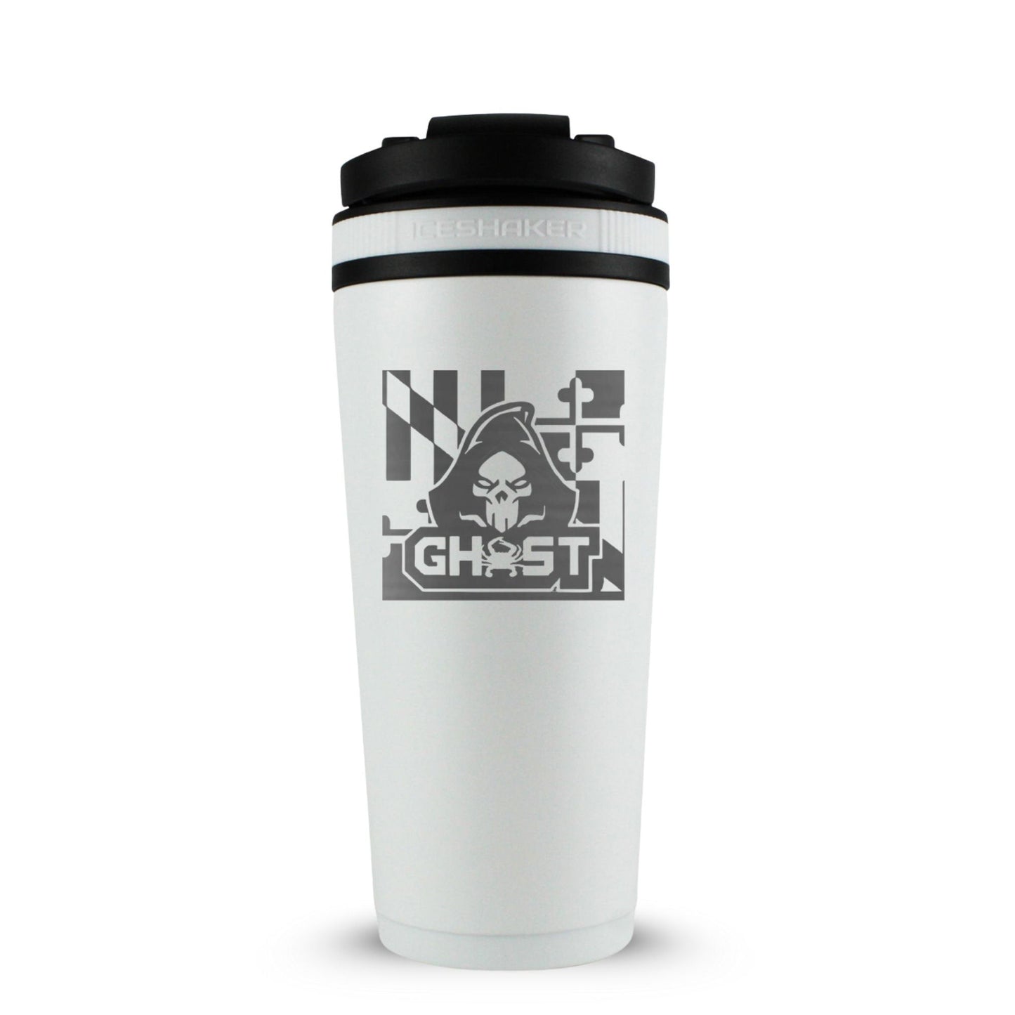 Custom Chesapeake Ghost Baseball 26oz Ice Shaker