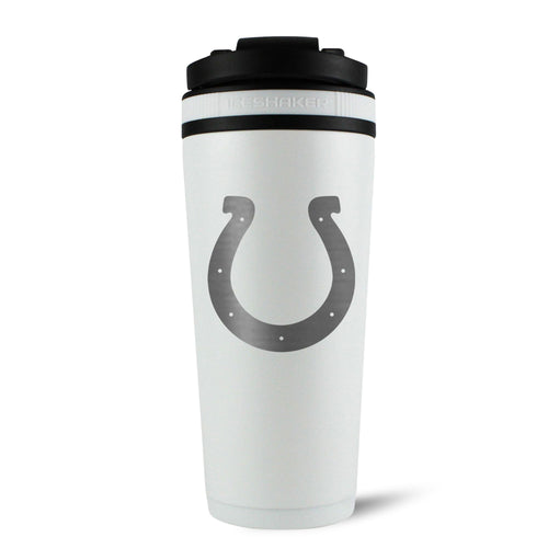 Officially Licensed Indianapolis Colts 26oz Ice Shaker - White