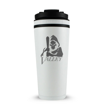 Custom Ghost Valley Baseball 26oz Ice Shaker