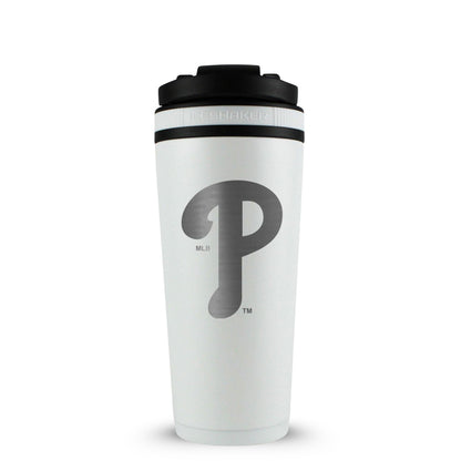Officially Licensed Philadelphia Phillies 26oz Ice Shaker - White