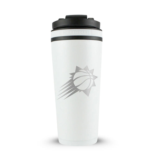 Officially Licensed Phoenix Suns 26oz Ice Shaker - White