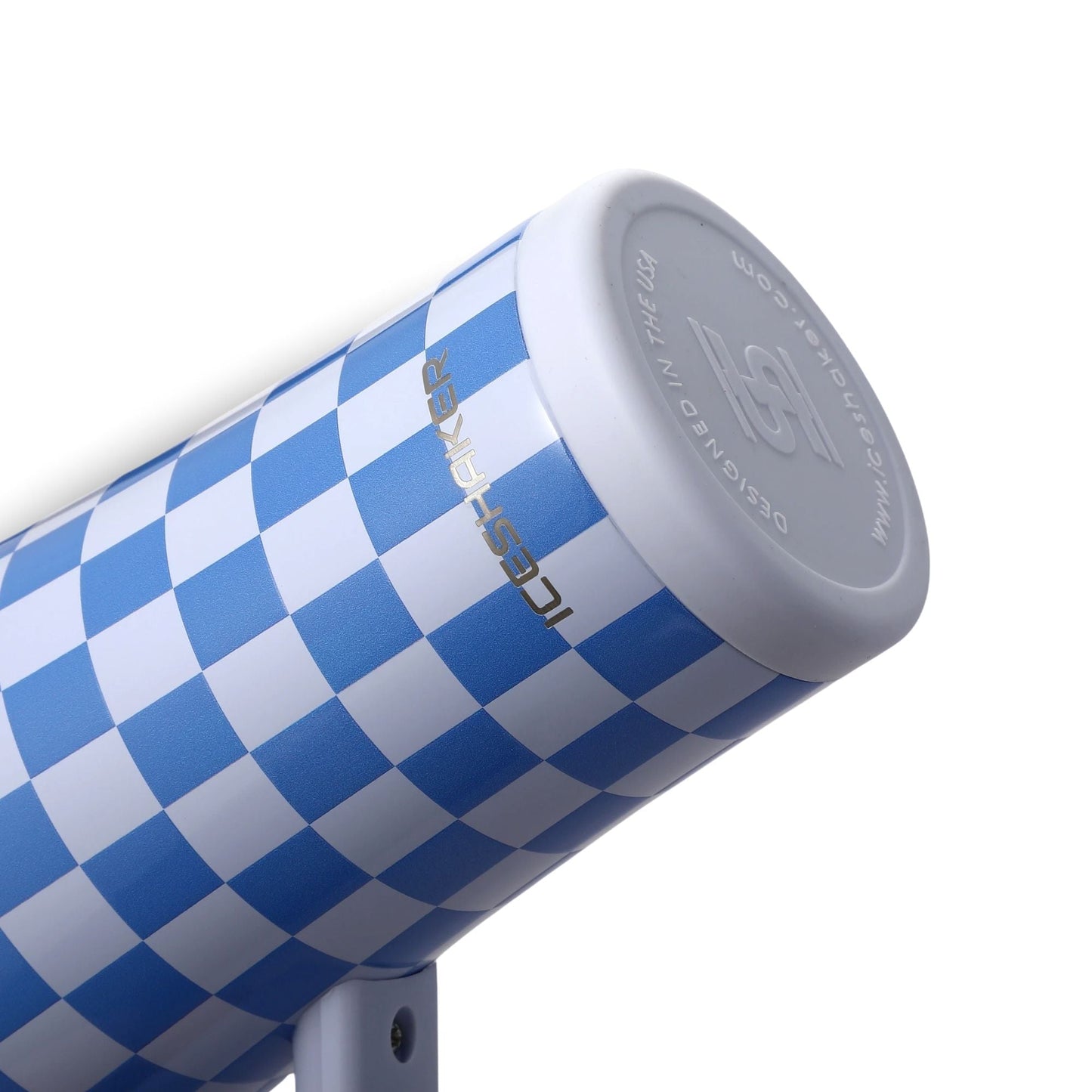 Ice Shaker Blue Checkers Legend Series Shaker Tumbler