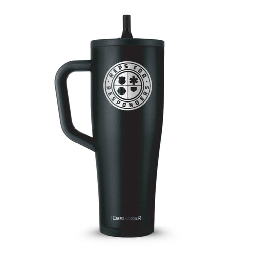 Reps For Responders 40oz Legend Series Shaker Tumbler - Black