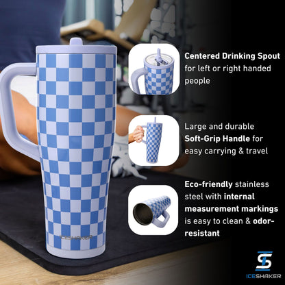 Ice Shaker Legend Series Stainless Steel Shaker Bottles