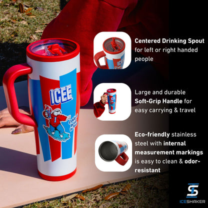 40oz Legend Series Shaker Bottle - ICEE