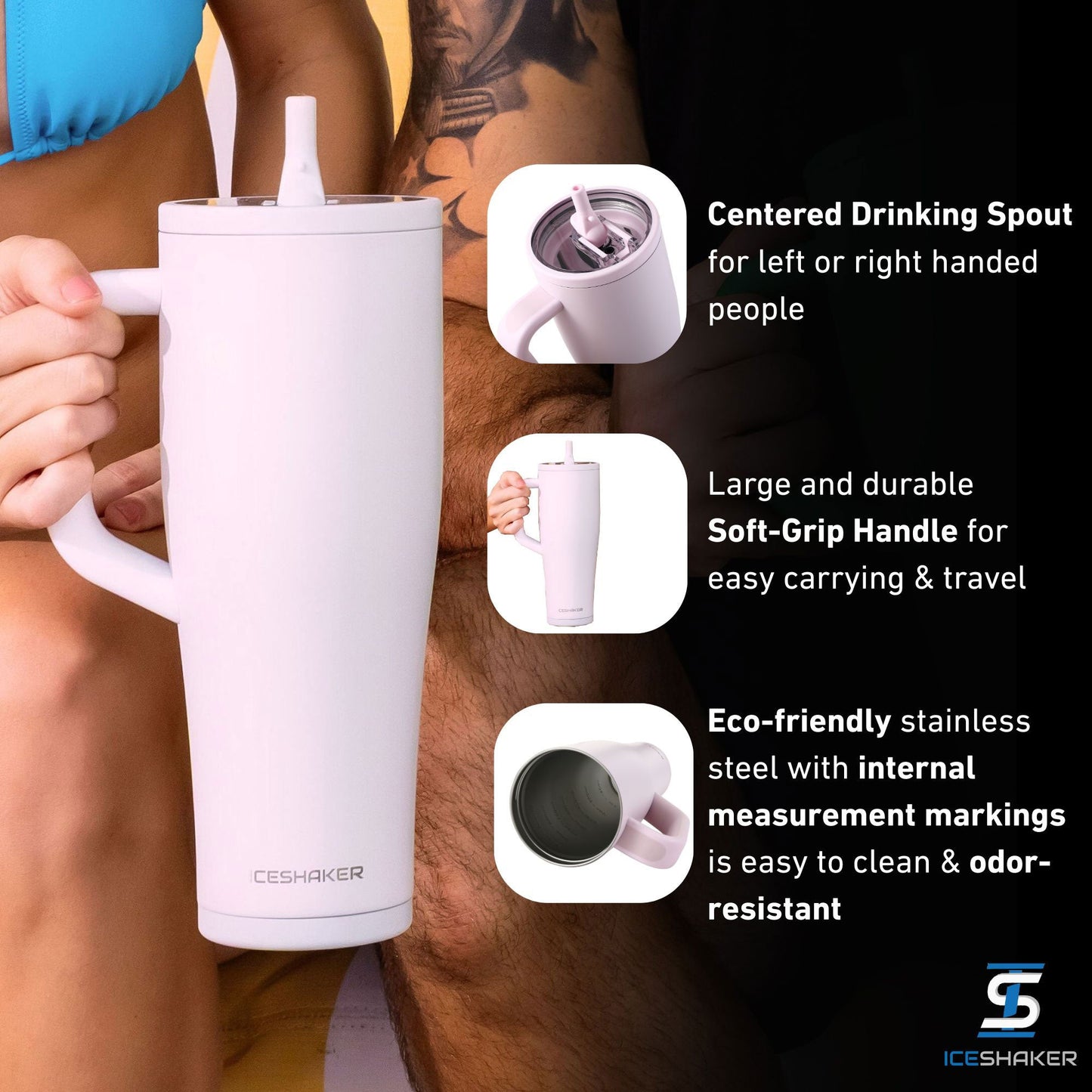 40oz Legend Series Shaker Bottle - Oakley