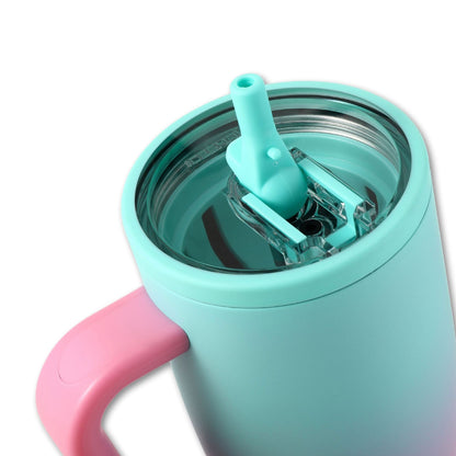 40oz Legend Series Shaker Bottle - Mint Pink Ombre
