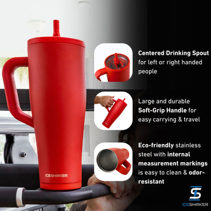 Official New York Red Bull 40oz Legend Shaker Tumbler