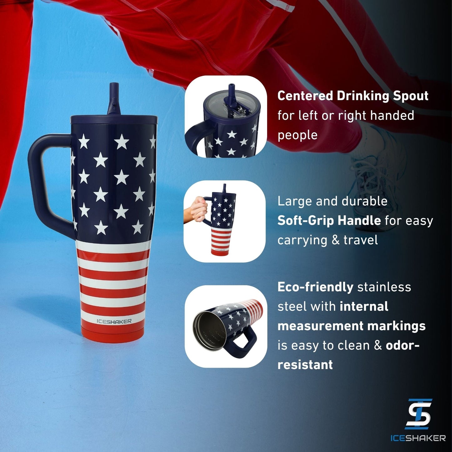 40oz Legend Series Shaker Tumblers