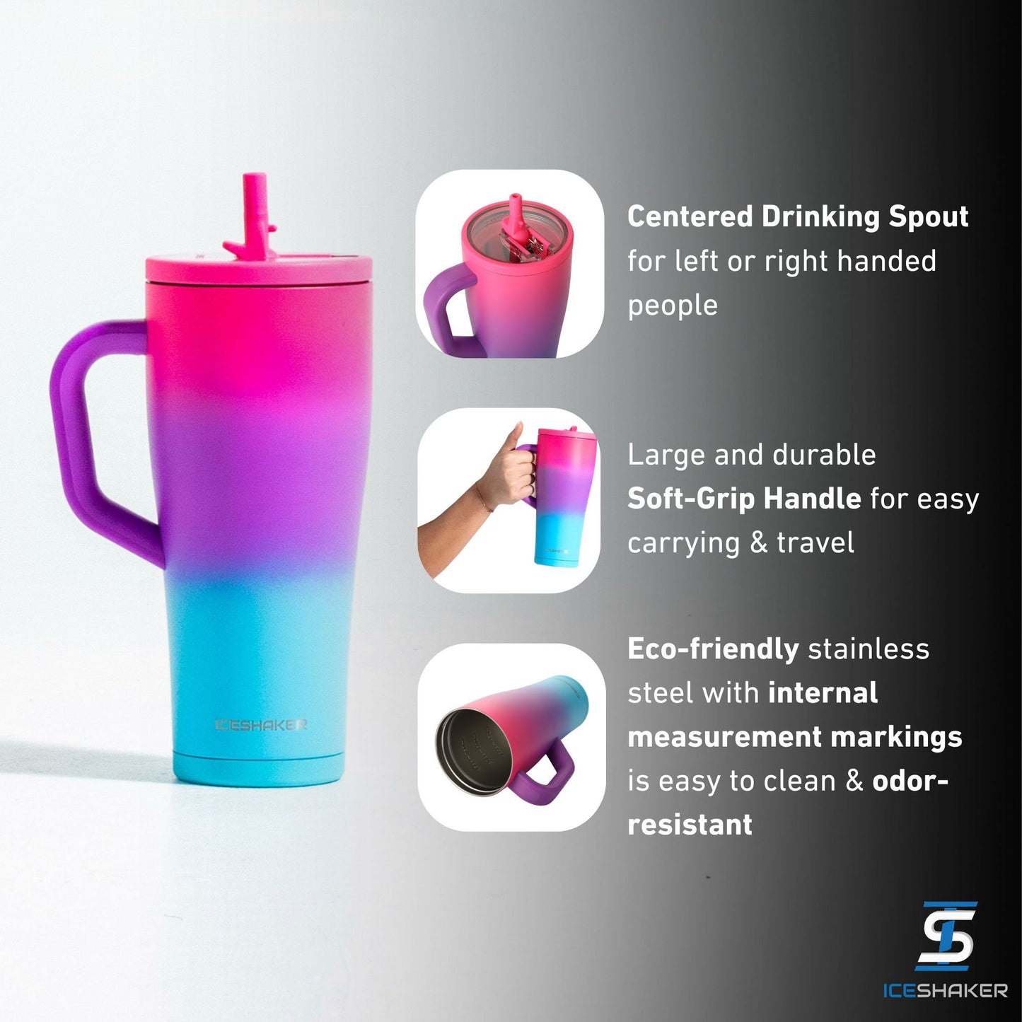 40oz Legend Series Shaker Tumblers