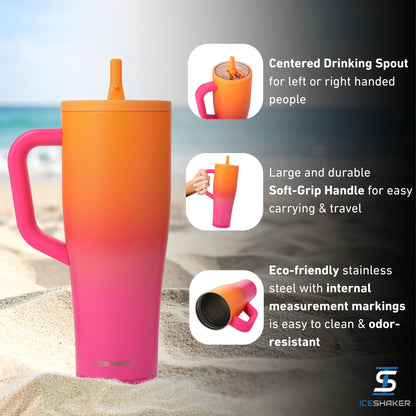 Ice Shaker Sunkissed Legend Series Shaker Tumblers