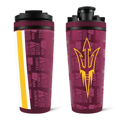 Officially Licensed NCAA 4D 26oz Ice Shakers