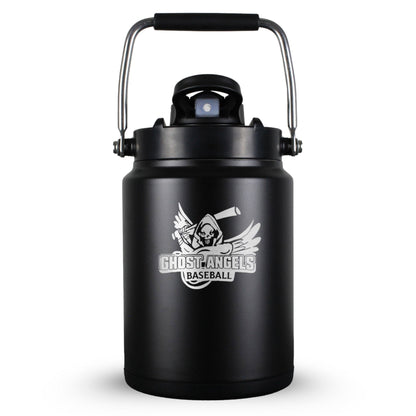 Custom Ghost Angels Baseball Half Gallon Jug