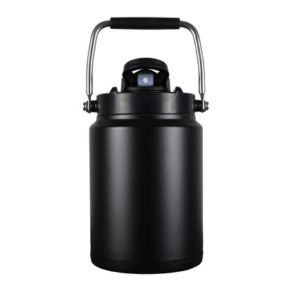 Half Gallon Jug with Silicone Base - Black