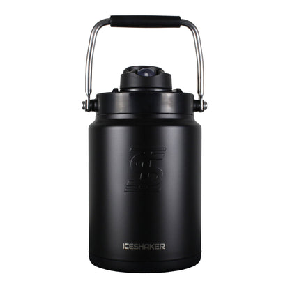 Half Gallon Jug with Silicone Base - Black
