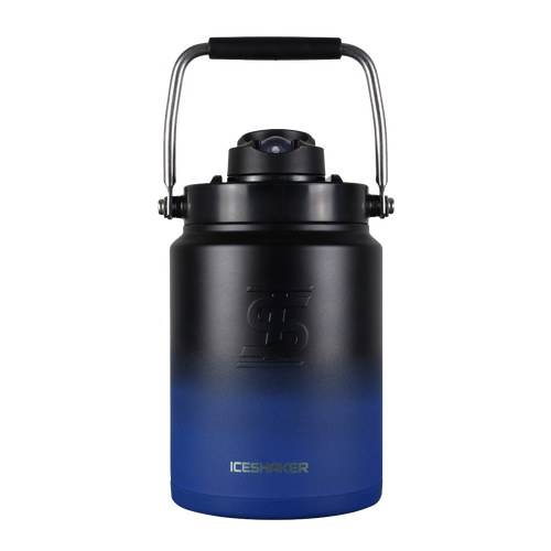 CUSTOM Half Gallon Jug - Navy Black Ombre