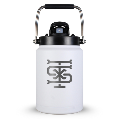 CUSTOM Texas Sandlot Half Gallon Jug - White